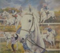Jacquie Jones signed limited edition 143/750 print Desert Orchid,