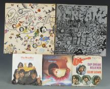 Approximately thirty albums and some 45s mostly rock/pop