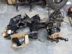 Pair of Mercruiser boat outdrive or leg drive units No6839893 and 6849472,