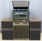 Technics hifi system comprising turntable, radio,