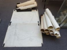 Approximately 20 local maps circa Victorian onwards including Stroud, Cam, Minchinhampton,