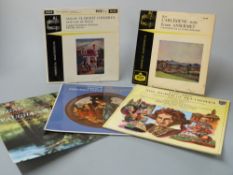 A case of approximately 30 classical LPs