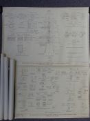 Ship's plans for Magdalene Vinnen, later renamed Kommodoire Johnson,