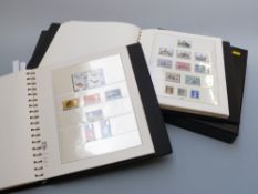 Two high quality Linder albums of GB stamps mint 1952 - 87