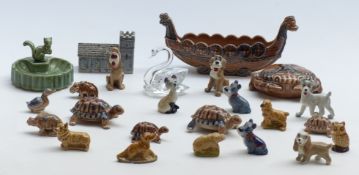 A collection of Wade Whimsies including Disney