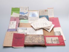 A quantity of local interest and other books and ephemera including Tewkesbury, Malvern etc,