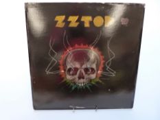 ZZ Top - Deguello (HS3361) US issue with extra cover, promo stamp on inner cover,