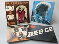 A collection of approximately 30 LPs from classical to Flamenco and Status Quo