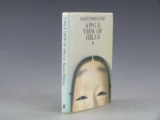 Kazuo Ishiguro A Pale View Of Hills published by Faber and Faber 1982,