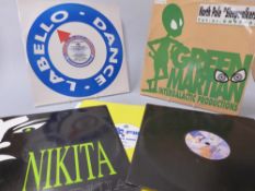 Approximately 140 12inch singles,