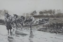 Bernard P Lawlor pen and ink drawing Moor Critchall circa 1913,