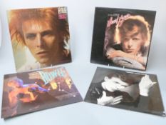 Approximately 20 LPs including six David Bowie (Space Oddity with poster, Heroes, Young America,
