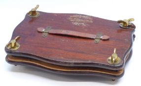 Dunlop Sports Co Compactium mahogany tennis press