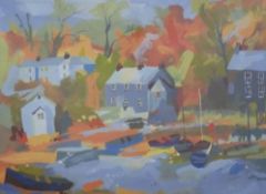 Richard Tuff signed limited 16/250 edition print Coombe Creek,