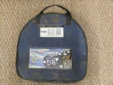 A set of Polar P380 16mm quick fitting snow chains in original carry case