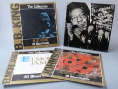 Blues - nineteen albums and a box set including 10 Chess Masters mostly late seventies issues,
