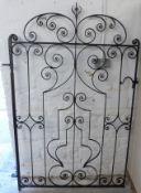 Likely 19thC blacksmith made pedestrian gate,