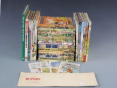 Rupert Annuals, large collection from the 1960s,