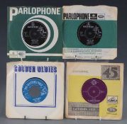 Approximately 150 45s from the 50s and 60s