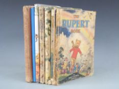 The New Rupert Book 1946, The Rupert Book 1948, Rupert 1957, The New Rupert Book 1951,