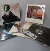 Approximately 75 LPs mostly 70s and 80s