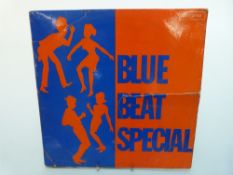 BlueBeat Special (CSPI) record appears VG, cover has tape repair across front tear,