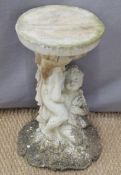 Garden statue or base,