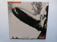 Led Zeppelin - Led Zeppelin (588 171) red plum label, Warner Bros credit,