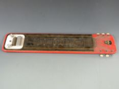 Dallas of London Rangemaster electric lap guitar, fitted with six steel strings,