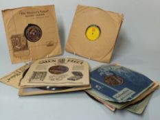 A large collection of 78s