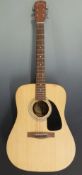 Fender DG-17M acoustic guitar in soft case