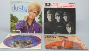 Approximately 120 singles and EPs mostly 1960s but includes 70s and 80s