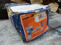 Draper wood turning lathe in box