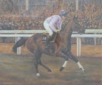 Amanda Gooseman signed limited edition 101/850 print Rhyme 'n' Reason - Going to Post,