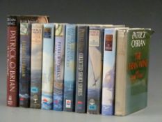 Patrick O'Brian a collection of novels including The Letter of Marque 1988, Clarissa Oakes 1992,