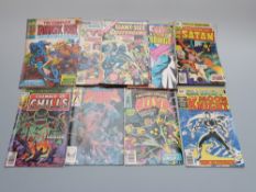 Twenty-five Marvel comics comprising Giant-Size Invaders issue 1, The Invaders 1 and 3,