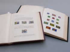 Two albums Irish stamps,