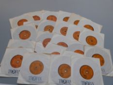 Twenty-five 45s on Trojan (TR7915, 7929, 7935, 7937, 7938, 7953, 7955, 7958, 7961, 7964, 7970, 7971,