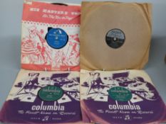 Twenty mostly Rock and Roll / Skiffle 78s including Bill Haley,