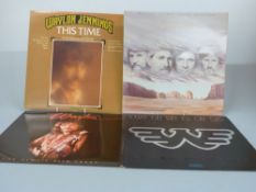 Waylon Jennings - approximately 100 LP's,