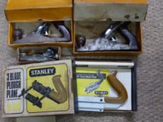 Boxed Stanley planes inc Stanley 4 4½,
