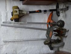 Stihl petrol multi tool with rotavator,