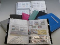 A collection of Isle of Man, Alderney and Guernsey stamps,