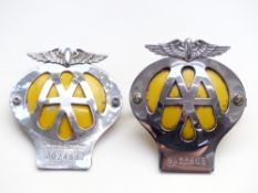 Two AA badges