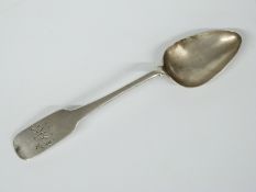 Georgian Irish Provincial hallmarked silver teaspoon, Dublin 1812 maker's mark Whelpley (believed