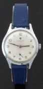 Junghans gentleman's wristwatch ref. 620.10 with subsidiary seconds dial, luminous steel hands and