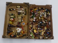 Approximately 120 alcohol miniatures, several mead including Cornish, sambuca, brandy, sherry etc