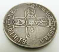 1687 James II second bust crown, GF
