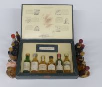 A boxed set of six classic whisky miniatures comprising six 5cl bottles of Talisker, Oban,