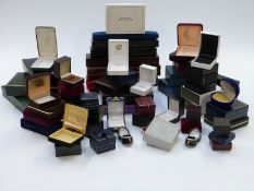 A collection of jewellery boxes